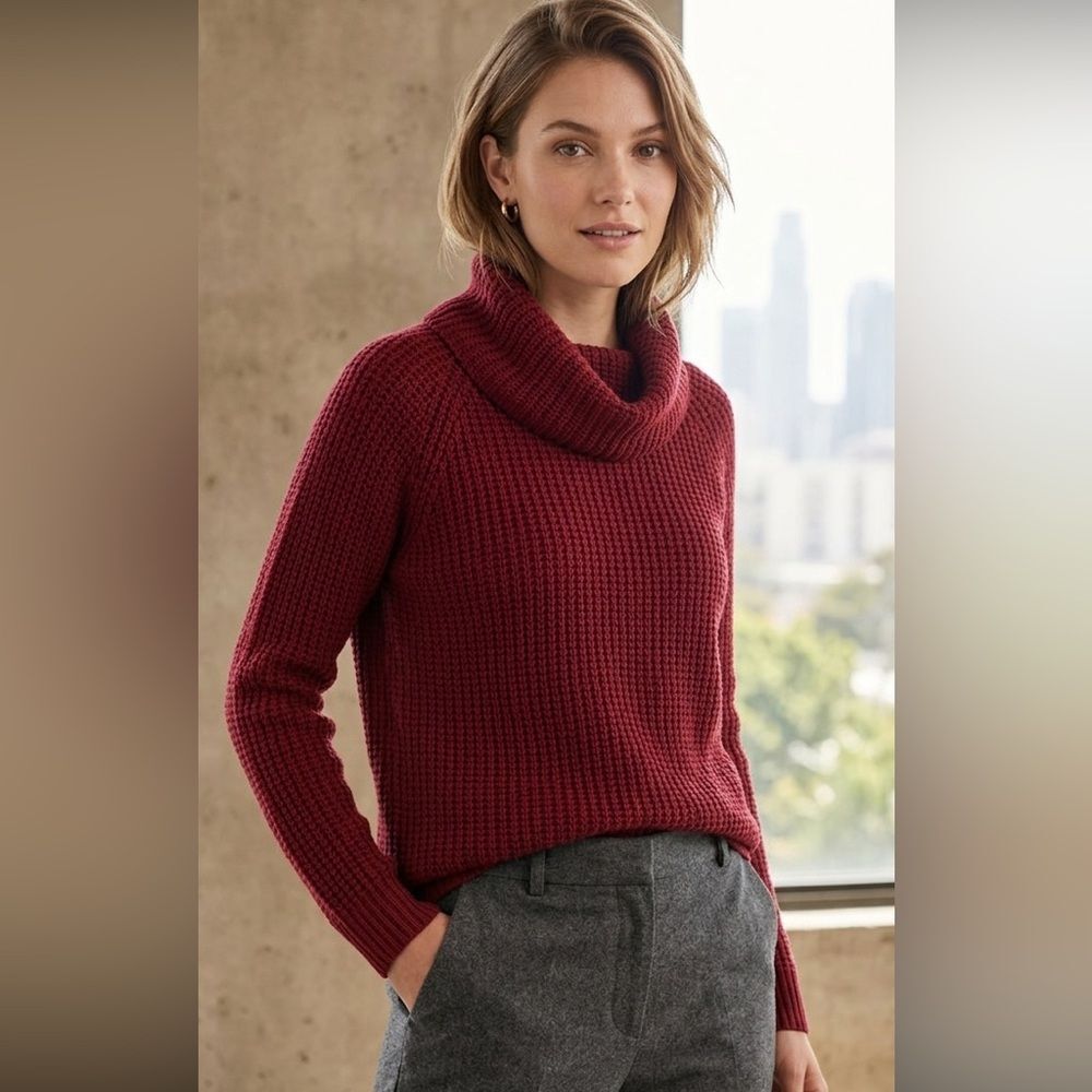 Take 50% OFF- Caren Sport Elegant Red Women's Sweater, Size-1X
